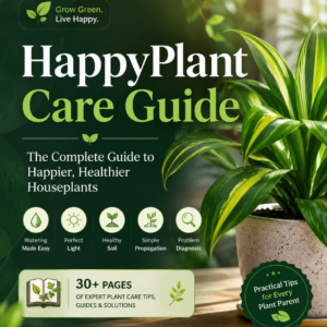 HappyPlant Care Guide — The Complete Houseplant Care & Diagnosis Guide (PDF)